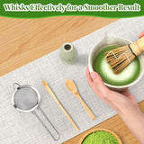 Zestaw Alyvisun Matcha, 5-częściowy zestaw do herbaty Matcha z czajniczkiem Matcha i stojakiem na herbatę Matcha, łyżeczka, łyżeczka, zestaw do herbaty Matcha dla miłośników Matcha, idealny dla początkujących i entuzjastów