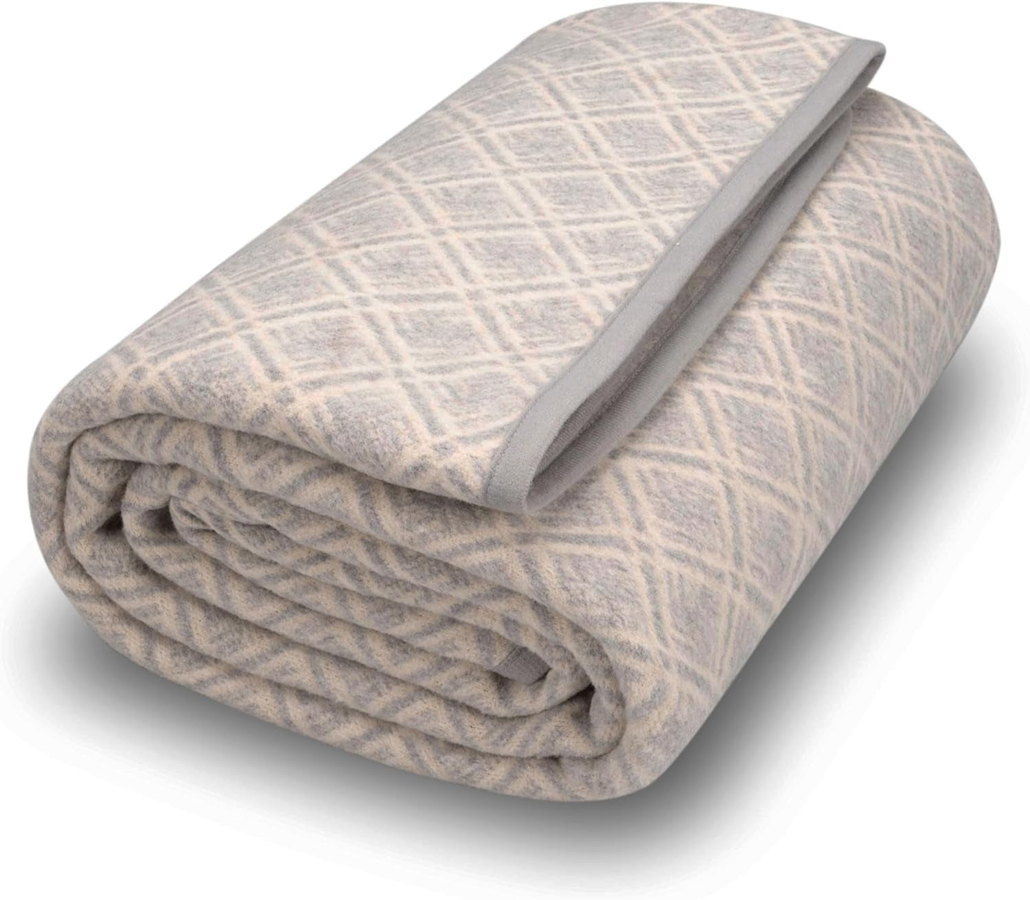 ACUSHLA 200,7X160 cm, 1,7 kg, koc, wełniany koc, ciepły koc podróżny, koc z dzianiny, dekoracyjny, narzuty na sofę, krzesło, kanapę, łóżko, salon, kemping, odpowiednie na każdą porę roku Ww203 Łóżka i narzuty Besuche den ACUSHLA-Store Szara krata 160 x 200 cm