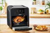 Tefal Easy Fry Oven & Grill Frytownica 9 w 1 na gorące powietrze, 11 l Na 6 porcji, 7 akcesoriów, 8 programów, przepisy online Sprzęt AGD Naty Shop