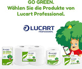 Papier toaletowy Jumbo Eco w rolce, 2-warstwowy, krem ​​do mycia rąk o formule oczyszczającej, nawilżającej i wygładzającej - o kwiatowym zapachu - 5L, 6 sztuk (1 opakowanie)