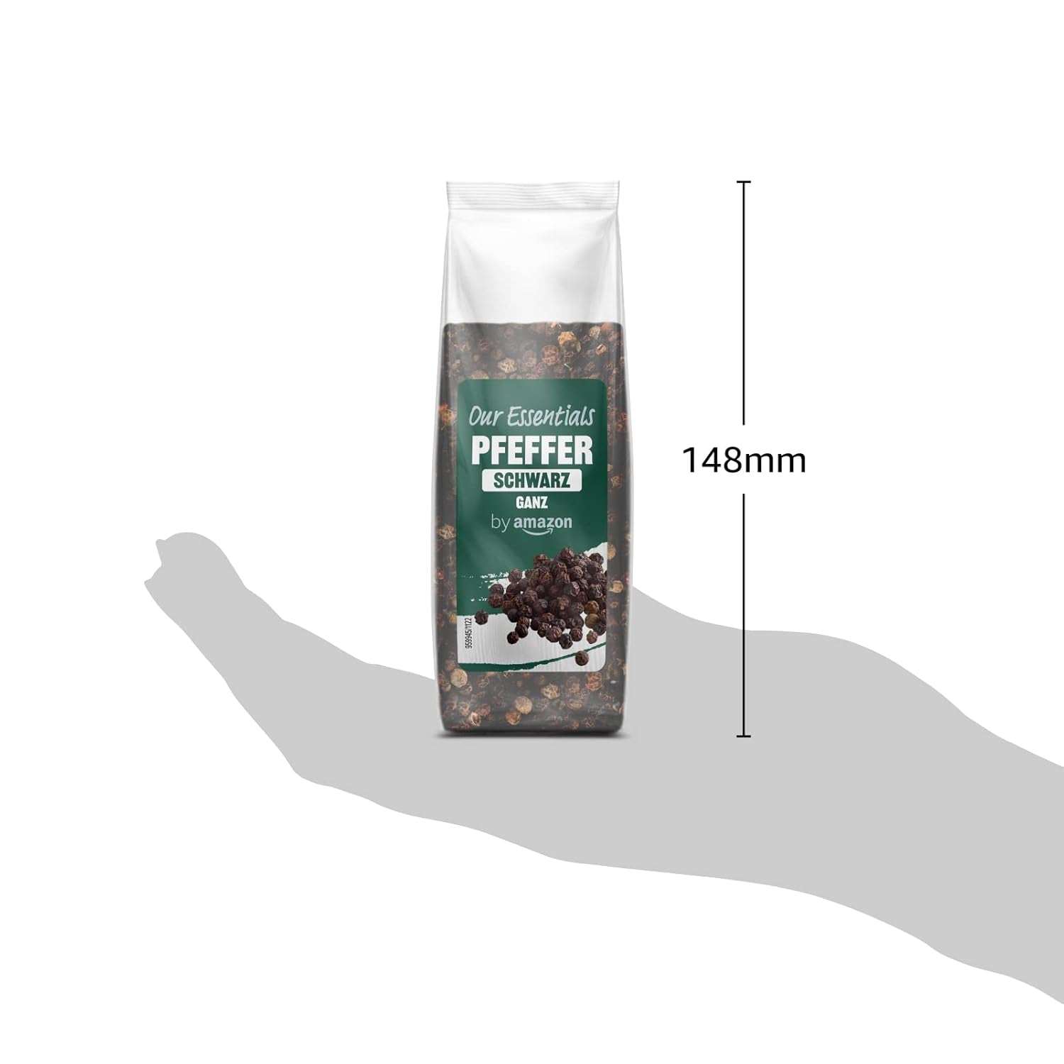marki Amazon Schwarzer Pfeffer ganz, 100g