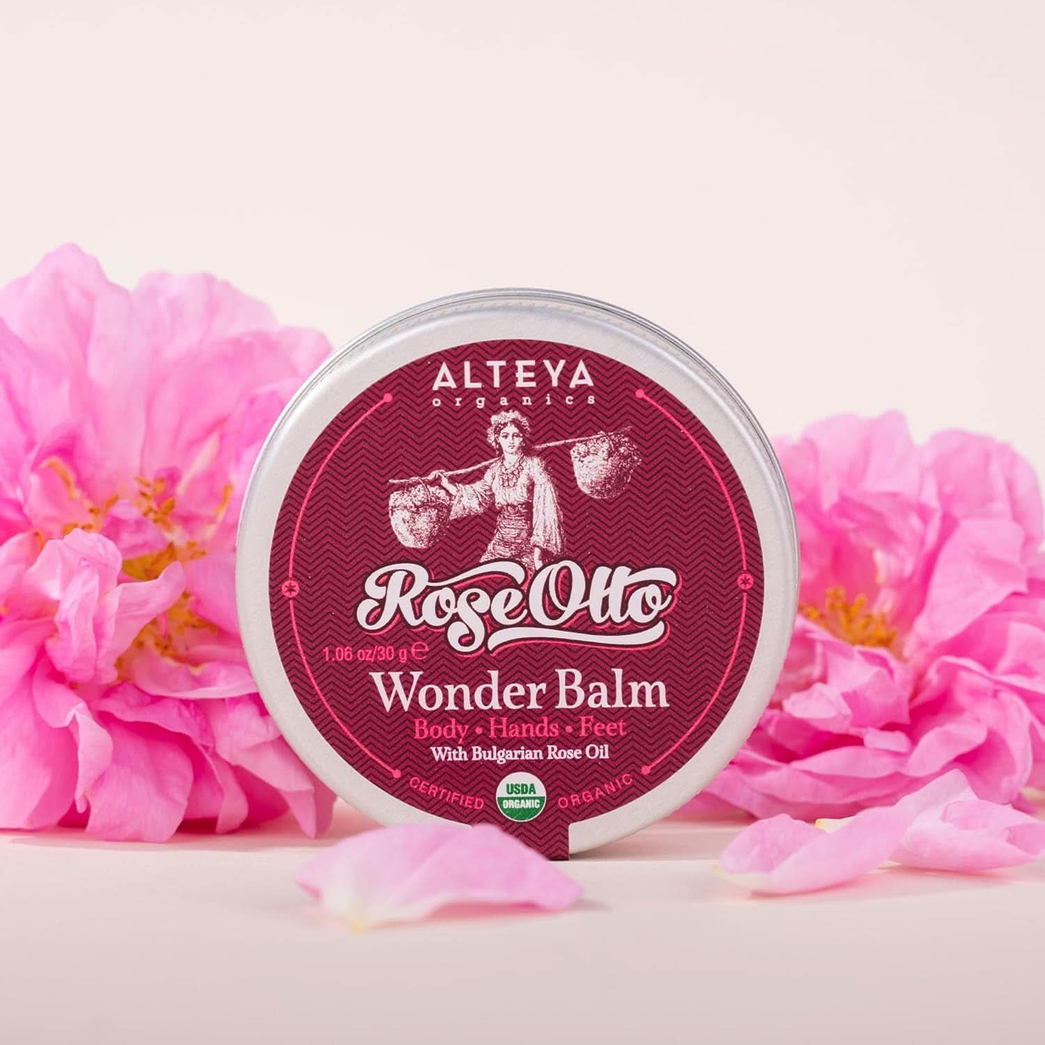 Alteya Organiczny balsam cud różany 30 g Sklep z kosmetykami i urodą Naty