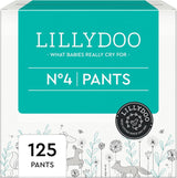 Spodnie LILLYDOO przyjazne dla skóry, rozmiar 5 (12-17 kg), opakowanie miesięczne (105 sztuk)