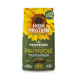 PASTASOLE, Penne Rigate mit Hartweizengriess aus 100% italienischem Anbau und Sonnenblumenkernmehl - 500g - Wysokobiałkowe, Niskowęglowodanowe, Hoher Balaststoffgehalt