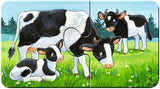 Puzzle Ravensburger dla dzieci - 05072 Rodziny zwierząt hodowlanych - Moje pierwsze puzzle 9X2 - Puzzle dla 2-latków Puzzle Naty Shop