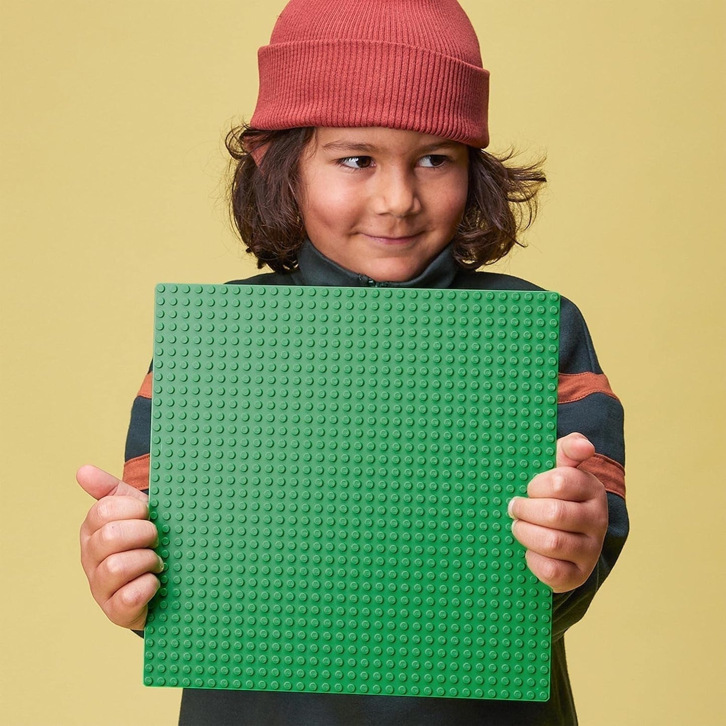 LEGO 11023 Zielona klasyczna płyta konstrukcyjna, kwadratowa płyta podstawowa z wgłębieniami 32X32 jako podstawa do budowania i innych zestawów LEGO Zestawy konstrukcyjne Besuche den LEGO-Store