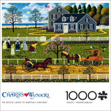 Buffalo Games - Charles Wysocki - Bocce panie z winnicy Marthas - układanka 1000 elementów Puzzle Naty Shop