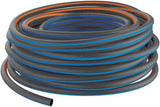 Wąż do wody Fiskars L, ochrona przed promieniowaniem UV, testowany ciśnieniowo, poziom sztywności skrętnej 4 (z 5), 30 m, Ø 1,3 cm (1/2"), 4,2 kg, czarny/pomarańczowy/niebieski, 1027105