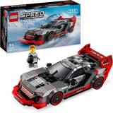 Zestaw LEGO Speed Champions Audi S1 E-Tron Quattro samochód wyścigowy z zabawkami do budowania, zabawy i wystawiania na wystawie, model samochodu dla dzieci, prezent dla 9-letnich chłopców i dziewcząt 76921 Zestawy do budowania Besuche den LEGO-Store Single