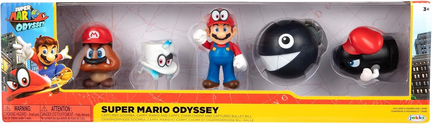 Zestaw figurek Ksruee Super Mario Mario Odyssey 5,6 cm Naty Shop