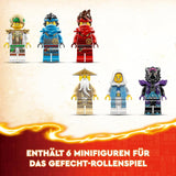LEGO NINJAGO Smocza kamienna świątynia Smocza zabawka z 6 figurkami Ninja, duży zestaw do budowania, zabawy i wystawiania, prezent urodzinowy dla chłopców i dziewcząt w wieku 13+ 71819 Zestawy do budowania Besuche w sklepie LEGO