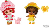 LOL niespodzianka! Loves Strawberry Shortcake Tots - Kolekcjonerskie pachnące lalki z 7 niespodziankami, zwierzakiem, modą, butami, kapeluszem, zestawem do zabawy z truskawkowym ciastkiem Cabrio, wiek 4+