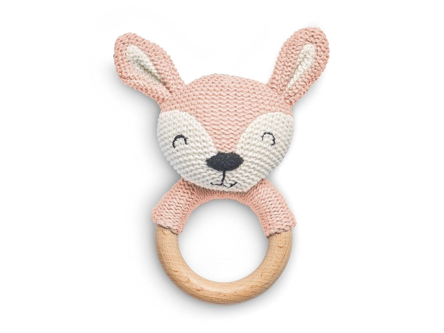 Jollein 101-001-67008 Gryzak z naturalnej gumy Teddy Bear Biscuit
