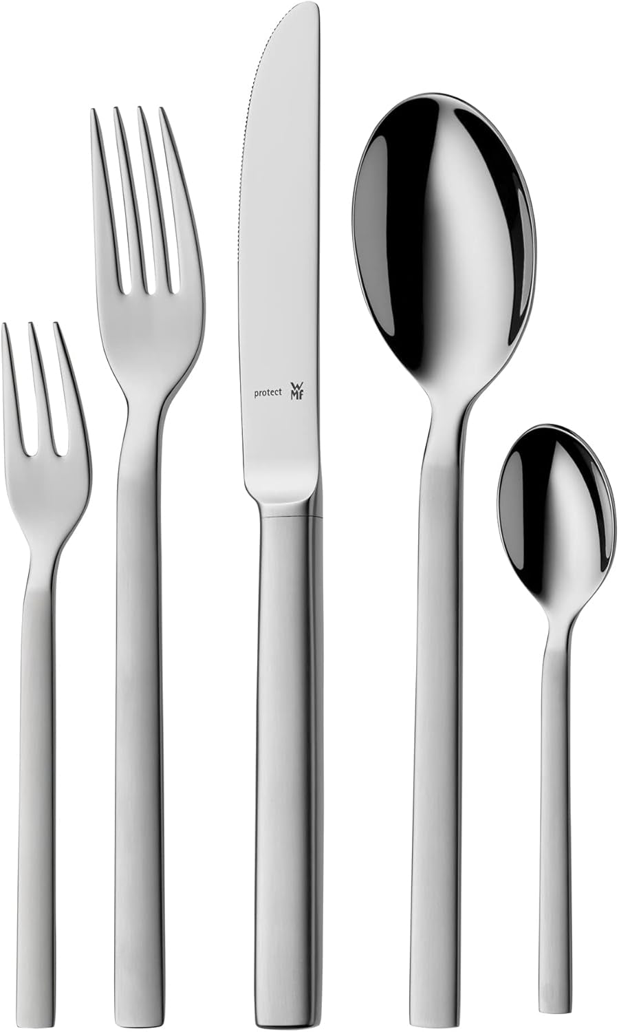 Zestaw sztućców ze stali nierdzewnej WMF Lyric plus dla 6 osób, 30 lub 66 sztuk Kitchen Naty Shop Besteck-Set