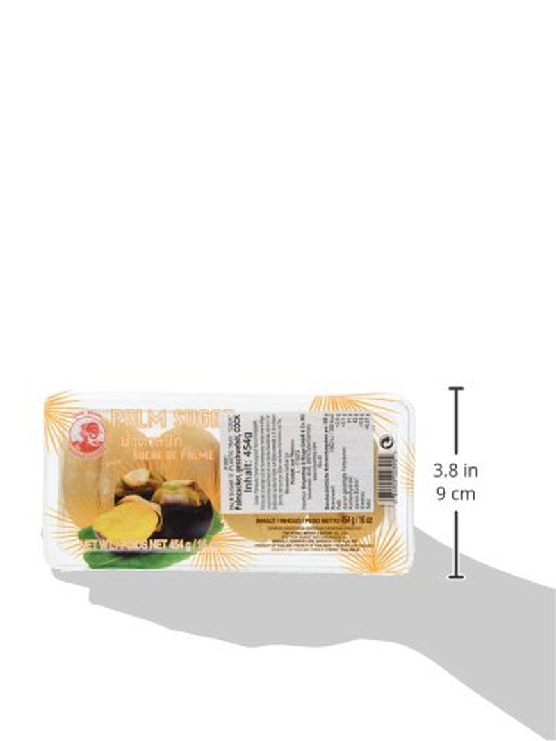 Cock Palmzucker, Scheiben, 4Er Pack (4 X 454 G Packung) Słodziki Naty Shop