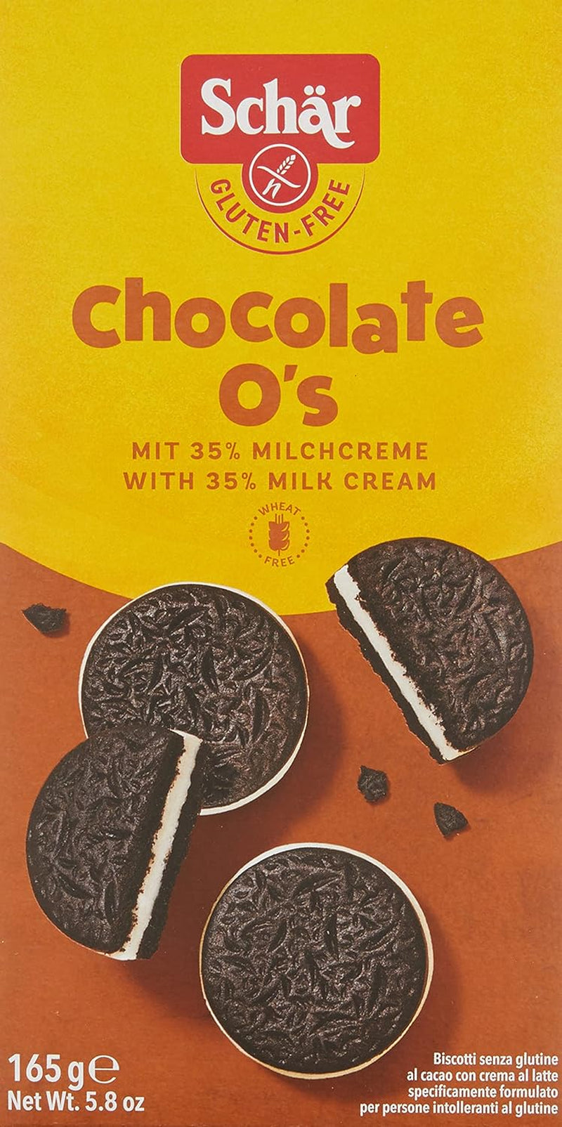 Ciasteczka kakaowe Chocolate O'S, 165 g