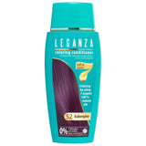 Leganza Naturalny balsam do farbowania włosów Color 71 Café Latte | Farba do włosów bez amoniaku | Wzbogacony 7 naturalnymi olejkami | 150 ml Farba do włosów Naty Shop 52 Bakłażan