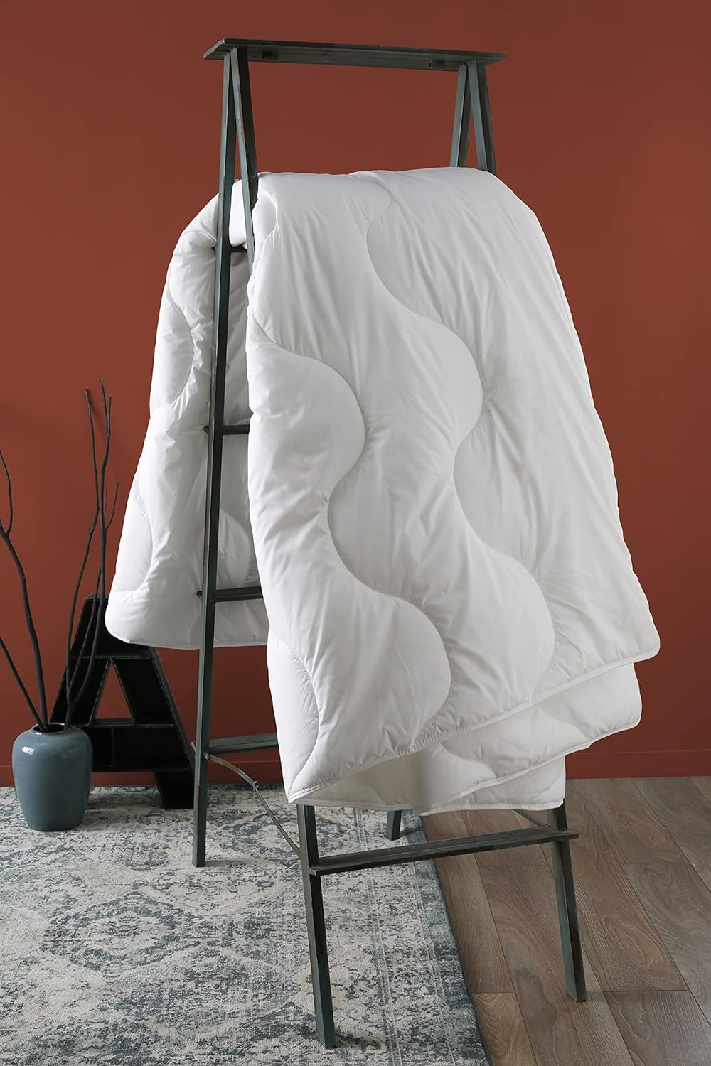 DODO Kołdra Monachium Basic, poliester, biały, 150X220 cm Kołdry i kołdry Naty Shop