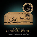 SHEBA Nature's Collection w sosie - wysokiej jakości mokra karma dla kotów, drobnej odmiany (MSC) w porcjowanych saszetkach - 72 x 85 g