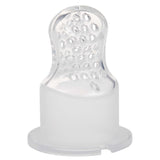 Nuby Silikonowy podajnik owoców Nibbler - Podajnik owoców dla niemowląt 6 miesięcy i małych dzieci - Gryzak do owoców, warzyw i przecierów - Bez BPA - Różowy - 6+ miesięcy