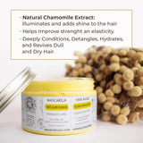 Intea Chamomile - Blonde Reflections Hair Mask - Nawilża i odżywia blond włosy - 250 ML Naty Shop Hair Mask