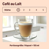 autorstwa Amazon Cafe au Lait Dolce Gusto kompatybilny Kaffeekapseln, 48 Kapseln (3 Packungen mit je 16 Stück)
