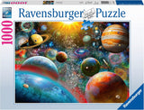 Ravensburger Puzzle 19858 - Planety - 1000 elementów puzzle dla dorosłych i dzieci od 14 lat, puzzle z motywem kosmosu Puzzle Naty Shop