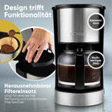 Ekspres do kawy espresso z filtrem Bomann® | na 12-14 filiżanek | Ekspres do kawy z filtrem | Koperta ze stali nierdzewnej | Ochrona przed kapaniem | Ekspres | Ekspres do kawy z filtrem | 800W | KA 6071 CB
