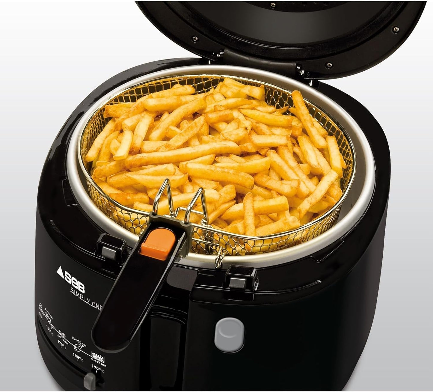 Frytownica elektryczna Tefal Simply One, pojemność XL do frytek do 1,2 kg, ekskluzywny system chłodzenia ściennego