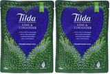 TILDA Ryż Basmati na parze z limonką i kolendrą do kuchenki mikrofalowej, 250g