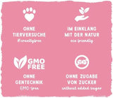 Sanabelle Freshe Mieze - Taca mieszana | 10 x 100g opakowanie mieszane | 4 pyszne odmiany karmy dla kotów, których warto spróbować | Mokra karma dla kotów gotowana na parze, zupełnie jak świeżo ugotowana