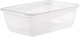 Zestaw 3 słoików do przechowywania żywności Kekeeper, 3 x 1,25 l, 20,5 x 15,5 x 6,5 cm, Fredo Fresh, przezroczysty niebieski Pudełka do przechowywania żywności Naty Shop