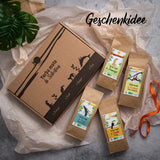 ORIGEENS BIO MATE TEA ZESTAW PREZENTOWY X4 I Yerba Mate Bio 4X80G I Yerba Mate Zestaw herbaciany, pomysł na prezent