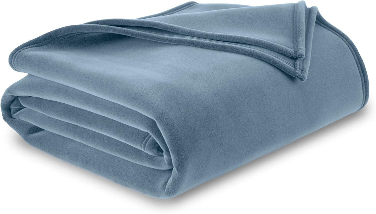 Vellux Original podwójny sufit, jasnobrązowy. Kołdry i kołdry Naty Shop Wedgewood blue Queen size
