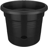 elho Green Basics Doniczki na pomidory 33 - Doniczki do uprawy na zewnątrz i zbioru - Ø 33,5 x wys. 26,0 cm - Czarny/żywa czerń