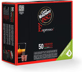 Caffè Vergnano 1882 - Èspresso Kompostierbare Kaffeekapseln, Kompatybilny z Nespresso, Cremoso (kremowy) - Packung Enthält 50 Kapseln