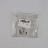 Mini motyl cyrkon breloczki do paznokci Y2K biały szampański różowy Rhinestone kryształowy breloczek motylkowy paznokcie 3D motylkowy wzór paznokci breloczki motylkowe paznokcie dekoracje zdobienie paznokci breloczki akcesoria do paznokci