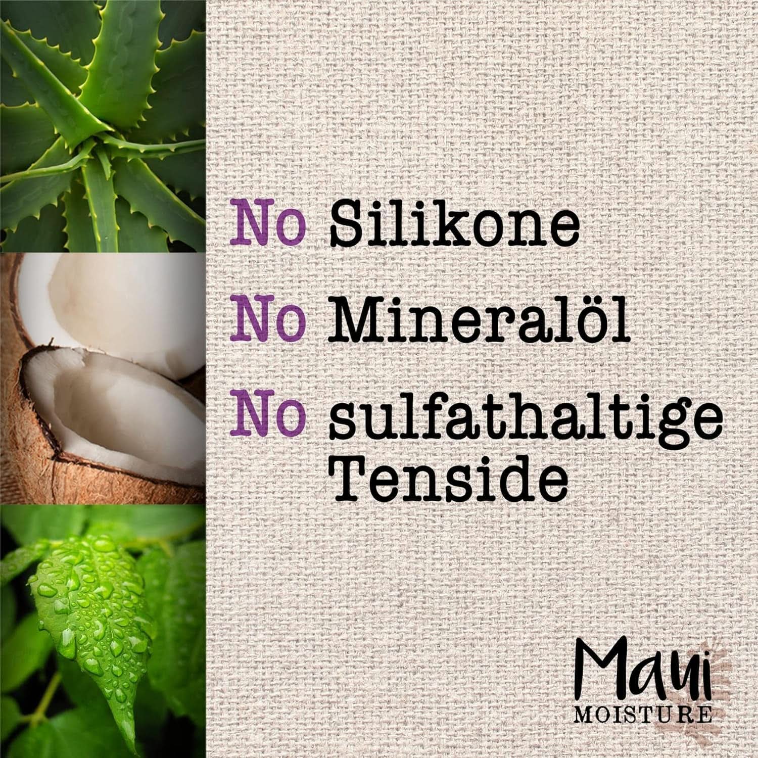 Maui Moisture Revive & Hydrate + masło shea, szampon lub odżywka, 385 ml pod prysznic i do kąpieli Naty Shop