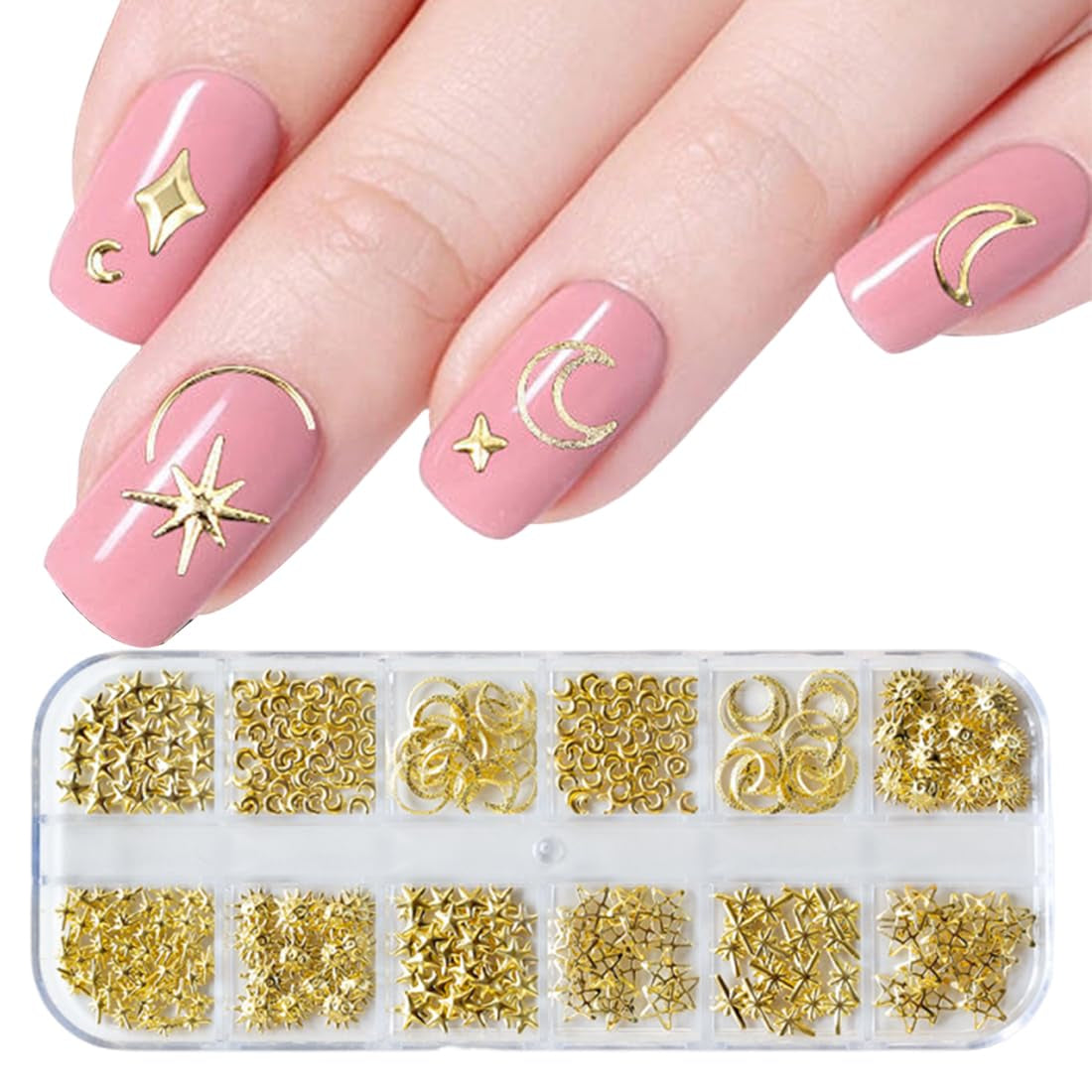 100 szt. 3D Blume Nagel Charms Nägel Zubehör Nageldesign Glitzersteine ​​​​Nailart Strasssteine ​​​​Kwiatowe zawieszki do paznokci Luminous Flower Nail Art Charms Bunte Blumen Deko Nagel Steinchen Kwiaty do paznokci