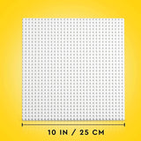LEGO 11026 Klasyczne białe kwadratowe klocki konstrukcyjne z wcięciami 32X32 jako zestawy podstawowe Zabawki do budowania Zestawy do budowania Besuche den LEGO-Store