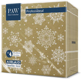 PAW - Serwetki Airlaid (40 x 40 cm) I 50 sztuk I Idealne na Boże Narodzenie, zimę, święta I Dekoracje stołu wigilijnego I Serwetki Airlaid Gałązki zimowe I Gałęzie zimowe