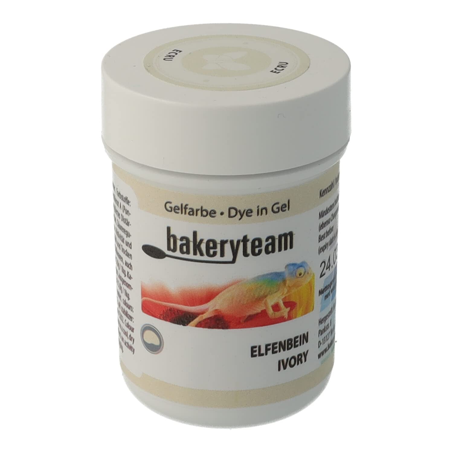 Bakeryteam barwnik spożywczy w żelu do polewa, jasnożółty, 35 g