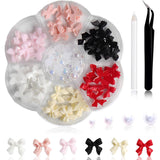 1 Karton Nail Art Charms, 3D Flowers Nagelkunst Charms, Acryl Blumen Nagel Strass Mit Ozdoben, Nagel Edelsteine, Nagel Zubehör Für Mädchen, Nagelkunst Dekoration, DIY Handwerk Nail Design