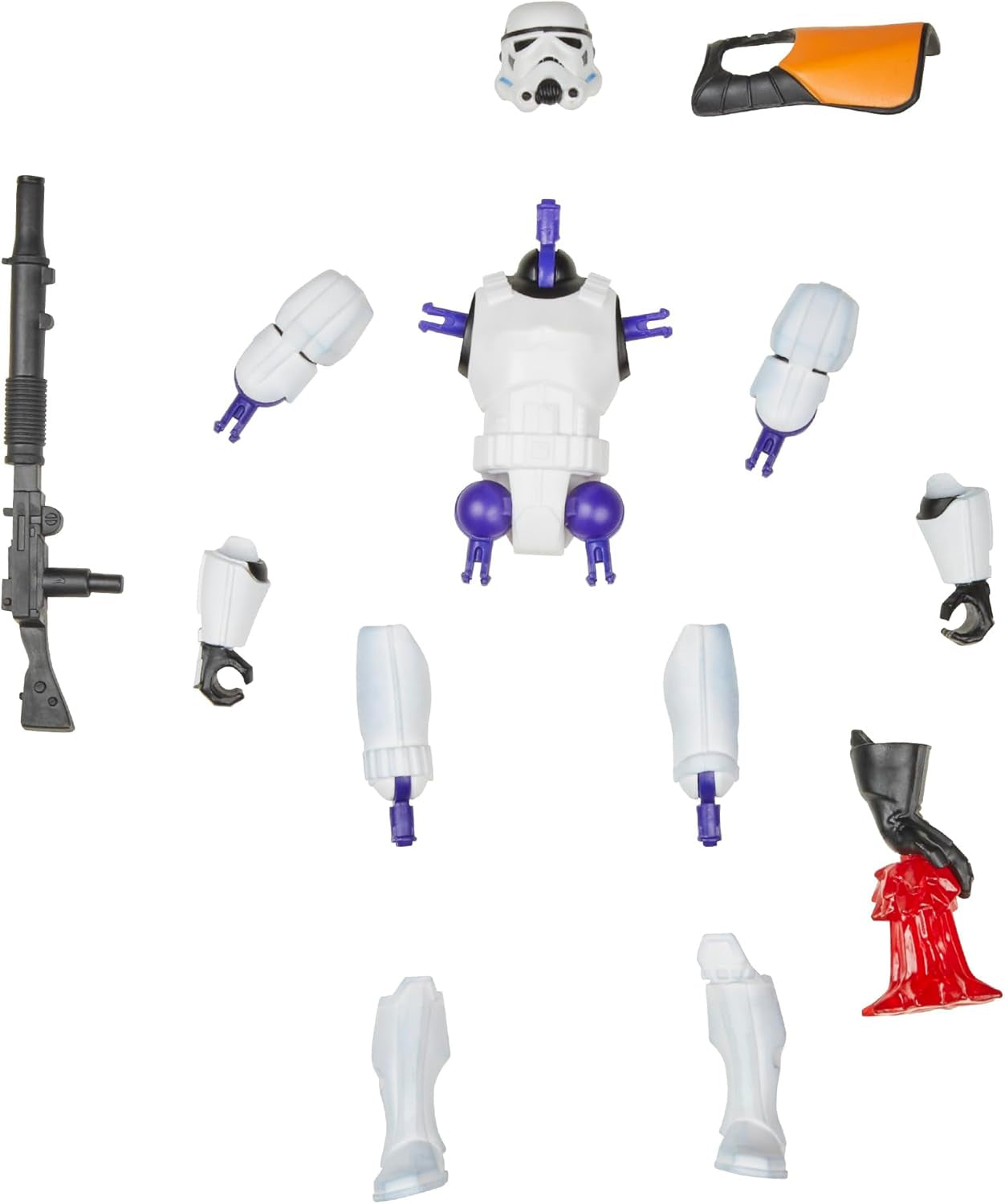 Star Wars Mixmashers Szturmowiec Konfigurowalne łączenie i dopasowywanie Figurka i akcesoria Figurki Naty Shop