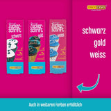 Napis Decocino Red Sugar - Napis do barwienia żywności - Praktyczna tuba do etykietowania kremówki i lukru - Ozdoby do pieczenia ciast, ciast i babeczek! (zestaw 2 szt.)