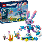 LEGO Dreamzzz Izzie i Bunchurro Gamingowy króliczek dla dzieci Zestaw 2 w 1 dla dzieci powyżej 7 lat z minifigurką bohatera i cyberlingiem zapewniającym wyobraźnię podczas zabawy 71490 Zestawy do budowania Besuche den LEGO-Store Default Title