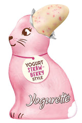 Ferrero Osterhase | 75 G| Weiße Joghurtschokolade Mit Fruchtigen Erdbeercrisps | Wielkanoc | Osterhas | Geschenk Aus Schokolade w sklepie Hasenform Naty