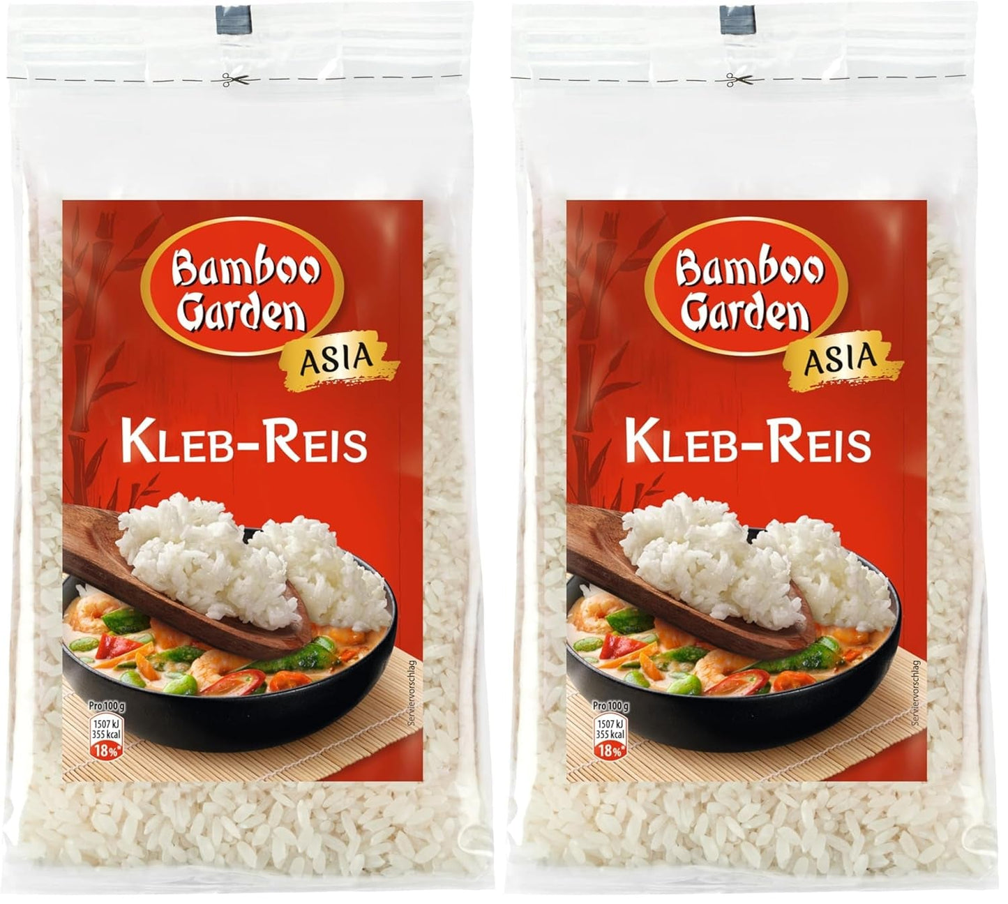 Bamboo Garden - Ryż kleisty, 500g w torebce