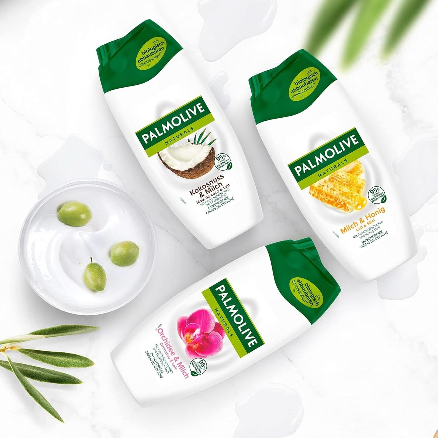 Palmolive Naturals Żel pod prysznic z kokosem i mlekiem, 6 x 250 ml Naty Shop Prysznic i kąpiel