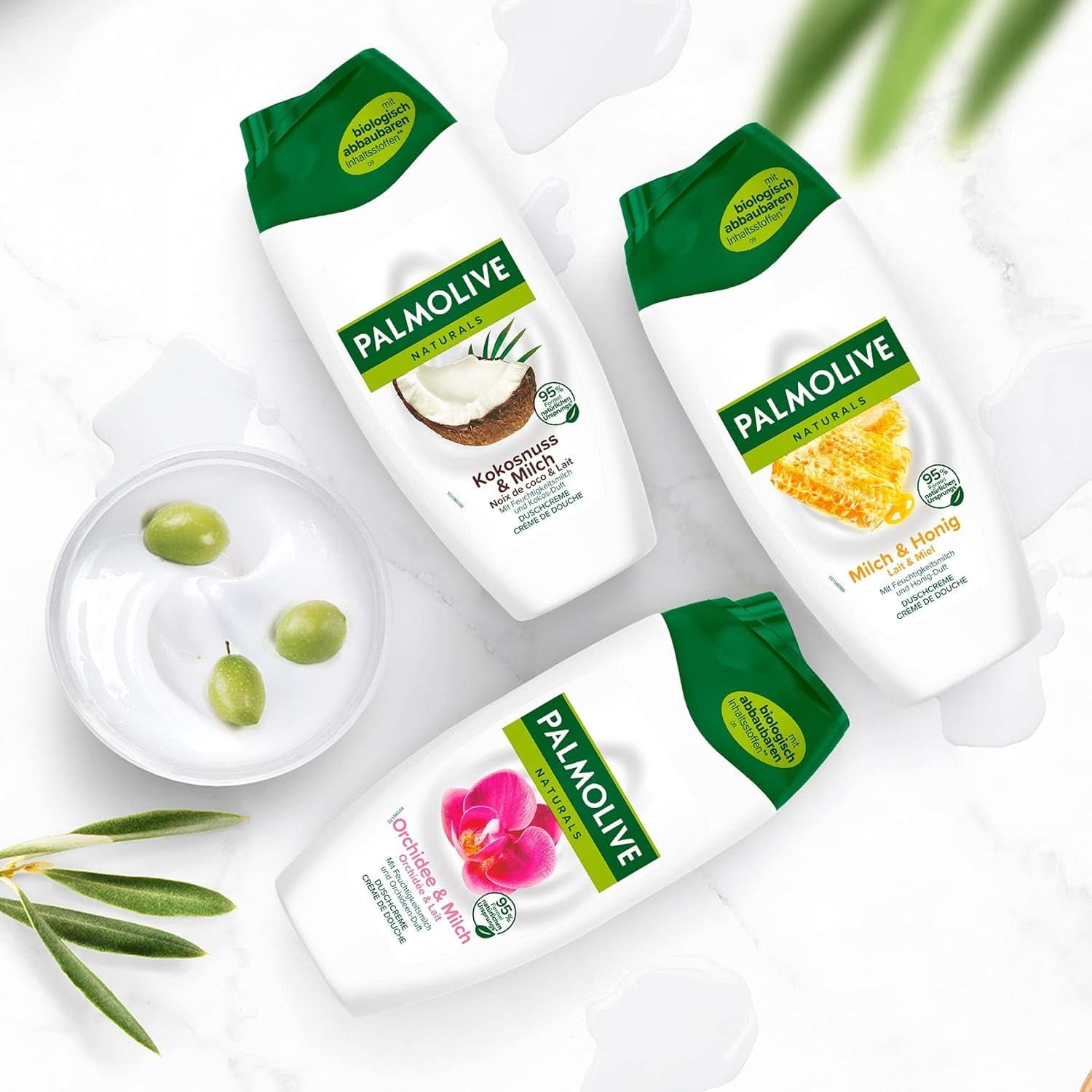 Palmolive Naturals Żel pod prysznic z kokosem i mlekiem, 6 x 250 ml Naty Shop Prysznic i kąpiel